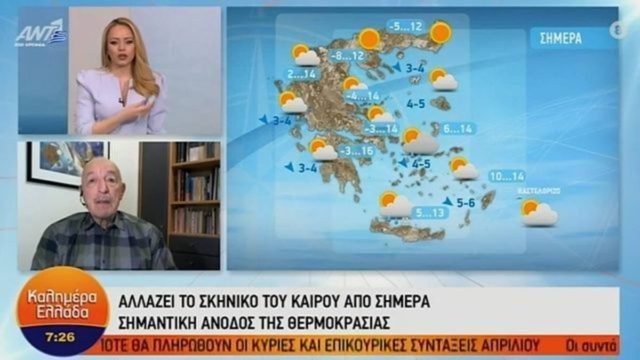 «Μέχρι τις πρώτες μέρες του Απριλίου ο καιρός…» – Πρόγνωση του Τάσου Αρνιακού