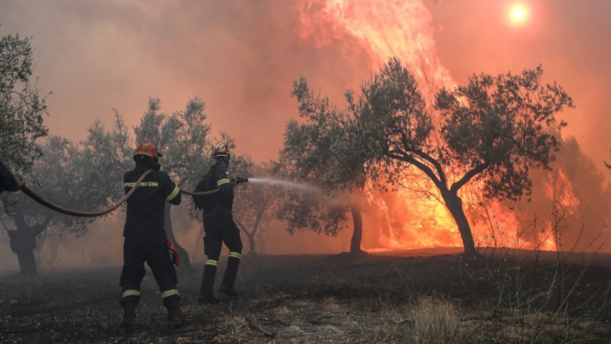 Πυρκαγιά στο Χιλιομόδι Κορινθίας!