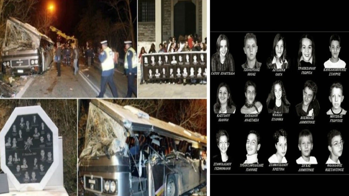 Τραγωδία στα Τέμπη: 13 Απριλίου 2003 – 18 χρόνια από την ημέρα που 21 μαθητές άφησαν την τελευταία τους πνοή (Video)