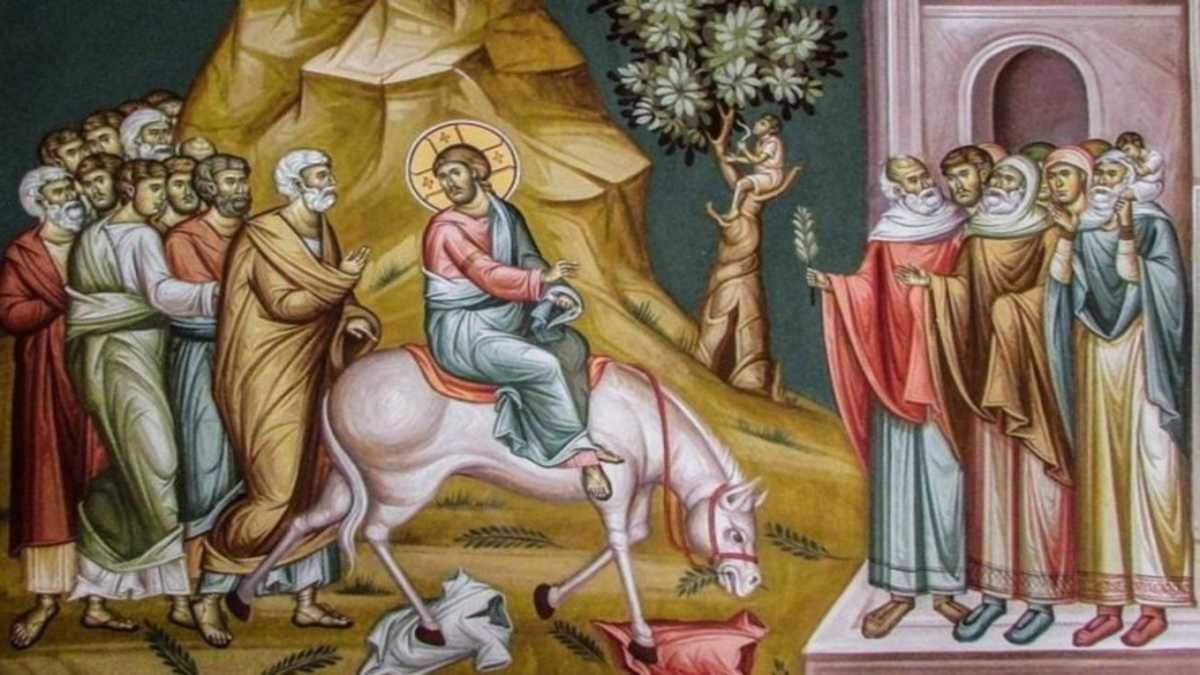 Κυριακή των Βαΐων: Τι γιορτάζουμε λίγο πριν από τη Μεγάλη Εβδομάδα – Η είσοδος του Χριστού στην Ιερουσαλήμ