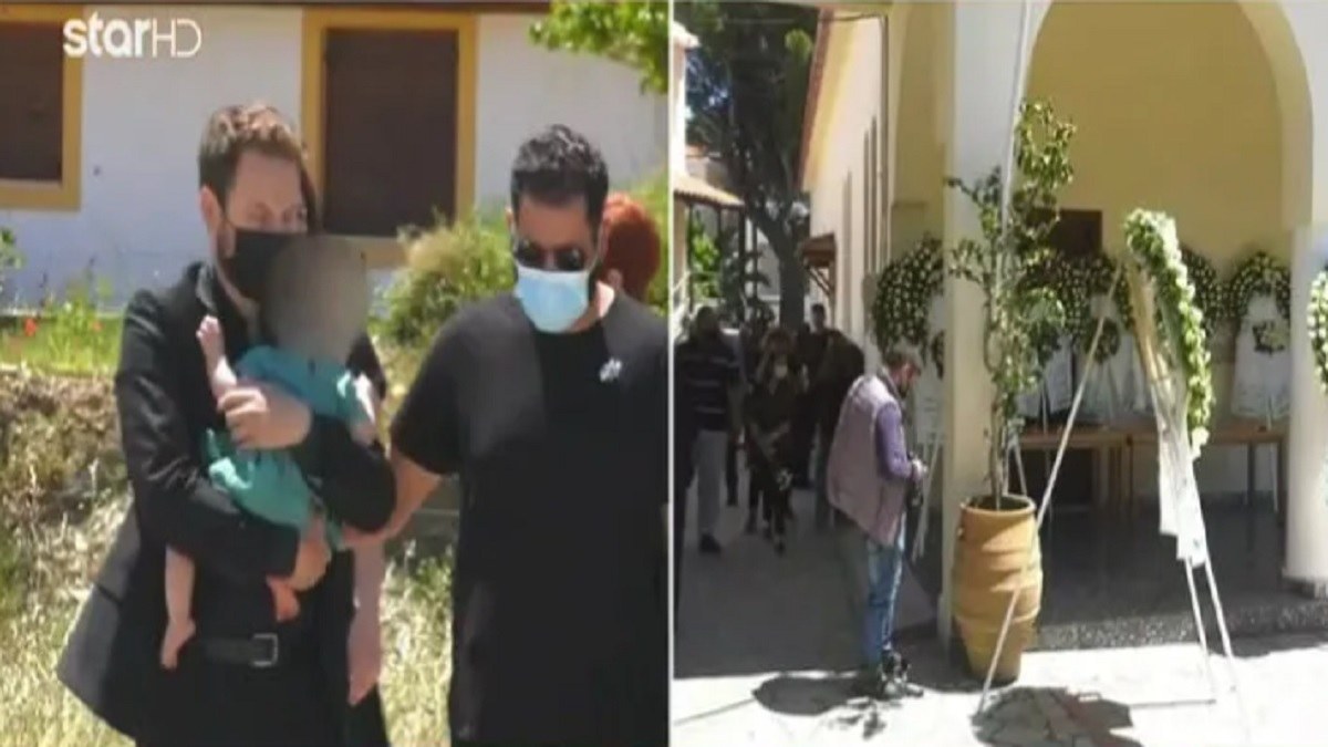 Έγκλημα στα Γλυκά Νερά: Συγκλονίζει η εικόνα του πατέρα με το 11μηνών κοριτσάκι του – Το τελευταίο αντίο στην 20χρονη Κάρολαϊν (Video)