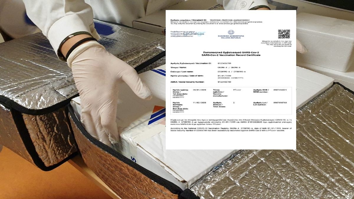 Green Pass: Πώς θα λειτουργεί η εφαρμογή – Τα 3 χρώματα