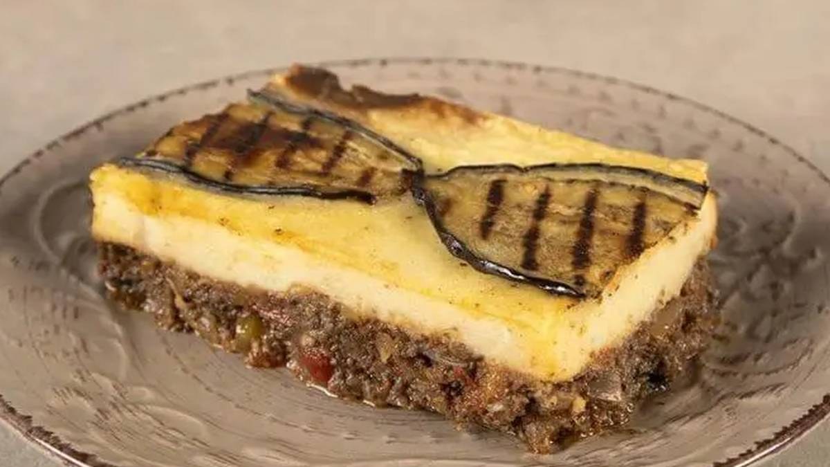 Εκπληκτικός νηστίσιμος μουσακάς