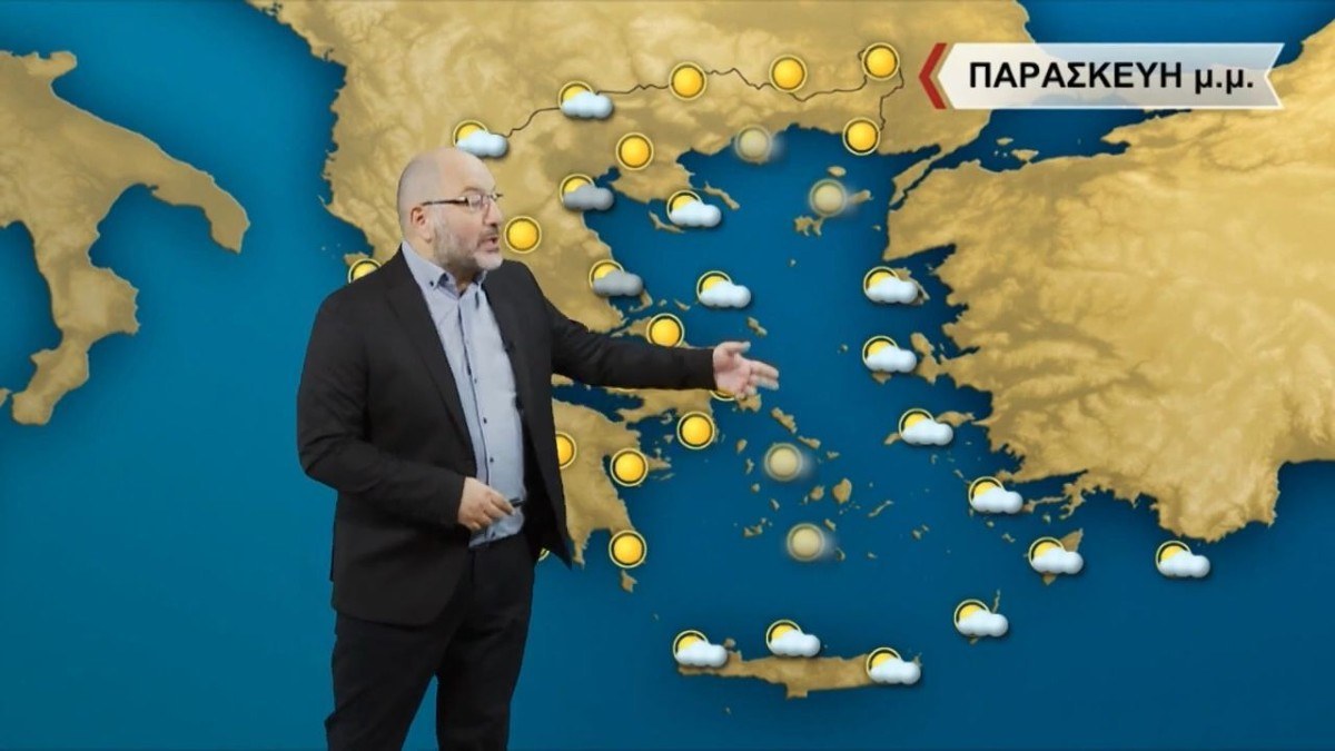 Καμπανάκι Σάκη Αρναούτογλου: «Καλοκαίρι» με αφρικάνικη σκόνη – Πότε έρχονται βροχές (Video)