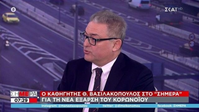 Κορωνοϊός – Νέο ξέσπασμα Θ. Βασιλακόπουλου για τους ανεμβολίαστους: «Δεν έχει λογική να επιτραπεί η είσοδός τους στην εστίαση» (video)