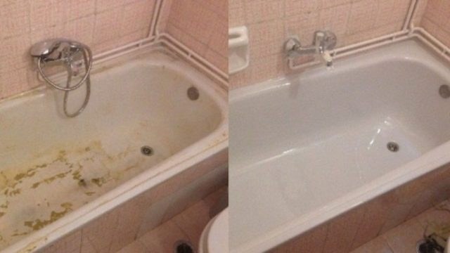 Θα αστράψει σαν καθρέφτης: Ο ένας και μοναδικός τρόπος να γυαλίζει η μπανιέρα σας!