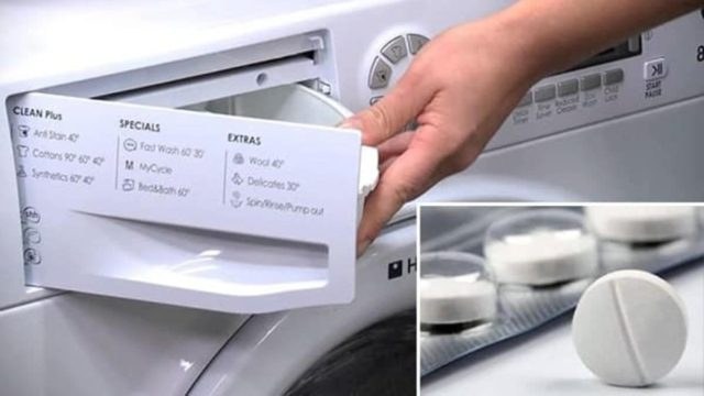 Θαυματουργό: Το έξυπνο κόλπο με την ασπιρίνη στο πλυντήριο ρούχων!