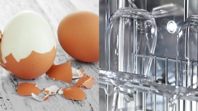 Το πανέξυπνο κόλπο με το ποτήρι για να καθαρίσετε οποιοδήποτε βραστό αυγό! (video)