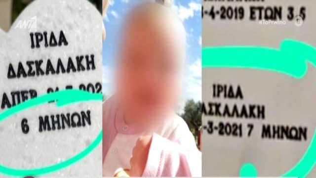 Νεκρά παιδιά στην Πάτρα: Το λάθος στο μνήμα της Ίριδας! (Video)