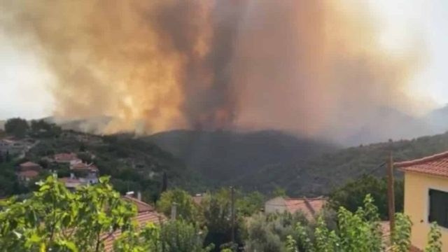 Συναγερμός στην Πυροσβεστική: Φωτιά στη Μεγαλόπολη