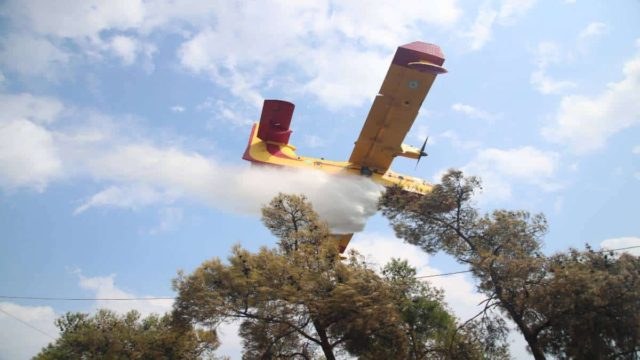 Φωτιά στον Εβρίνο Ροδόπης – Επιχειρούν επίγειες και εναέριες δυνάμεις