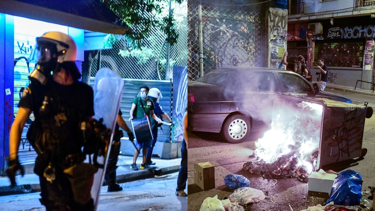 Αναβρασμός στα Εξάρχεια: Καταγγελία για ξυλοδαρμό και ληστεία από αστυνομικούς στο εργοτάξιο του μετρό (video)