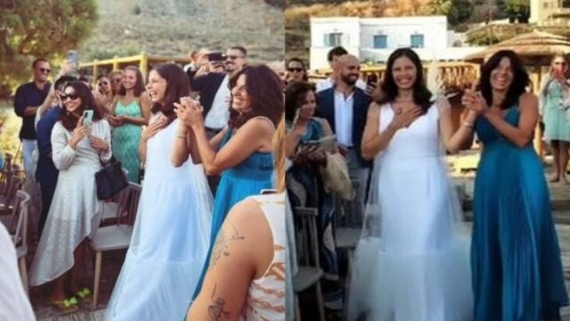 Ρίγη συγκίνησης για την Πόπη Τσαπανίδου και την κόρη της: «Το κοριτσάκι μου, το συνόδευσα νύφη μέχρι…»
