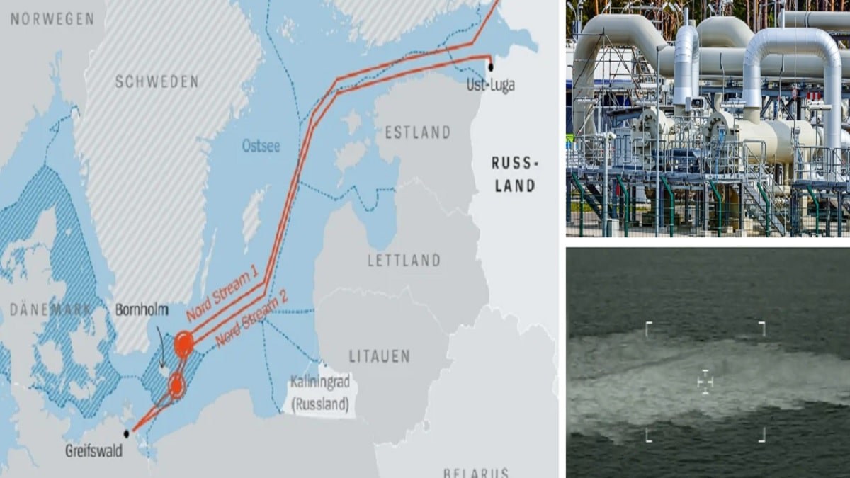 Διαρροή φυσικού αερίου στους αγωγούς Nord Stream: Τα σενάρια που οδηγούν σε δολιοφθορά – Πόσο επικίνδυνες είναι οι διαρροές στη Βαλτική (Video)