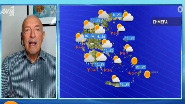 «Ακούω για κακοκαιρία! Μην περιμένετε να…»: Ανατρέπει τα πάντα για τον καιρό ο Τάσος Αρνιακός!