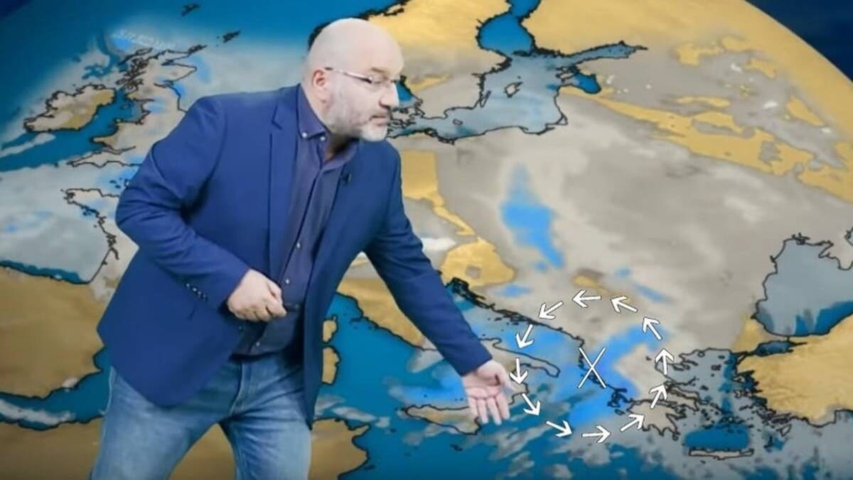 Σάκης Αρναούτογλου: Τί είναι ο παγωμένος mistral που «αγριεύει» ακόμη περισσότερο την κακοκαιρία «Eva»