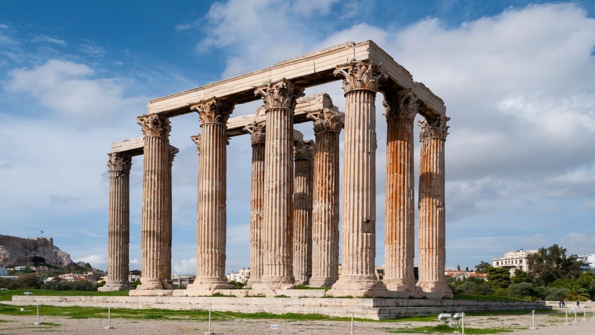 Ναός του Ολυμπίου Διός: Η τοποθεσία και η ιστορία του ναού