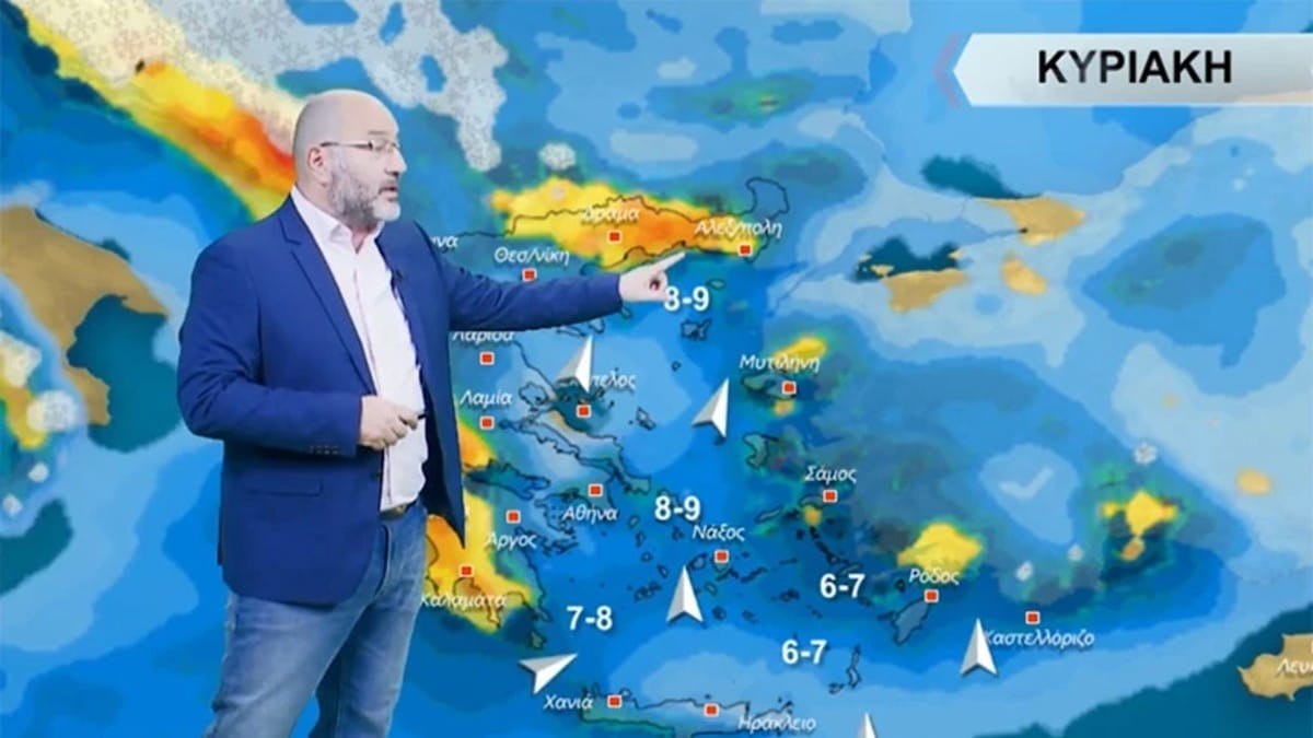 Γερή…καμπάνα από τον Σάκη Αρναούτογλου: Έρχεται μεγάλη αλλαγή του καιρού – Πότε θα πέσει αισθητά η θερμοκρασία