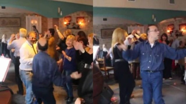 Θα θέλετε να το βλέπετε ξανά και ξανά: Το επικό τσιφτετέλι από άνδρα σε ουζερί που «γονάτισε» το διαδίκτυο!