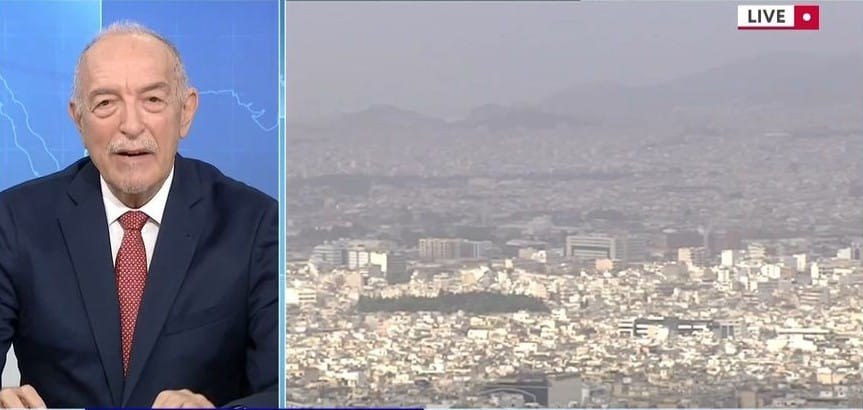 «Θερμή μεταφορά» από τον Τάσο Αρνιακό – Οι περιοχές που θα σκεπαστούν από σκόνη και ομίχλη