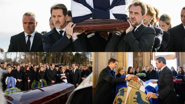 “Αυλαία” για τον τελευταίο βασιλιά της Ελλάδας – Με τιμές και διακριτικότητα το ύστατο χαίρε – Όλα όσα συνέβησαν στην κηδεία