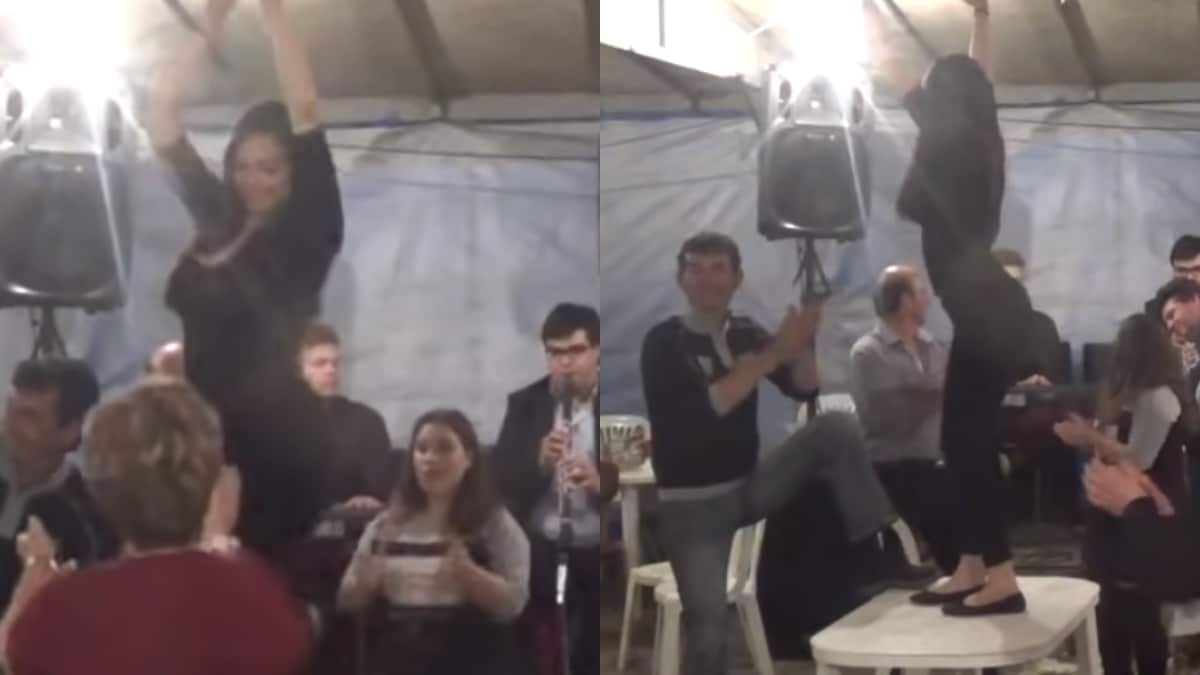 Να ζήσουν τα κλαρίνα: Μελαχρινή κούκλα ανεβαίνει στο τραπέζι να χορέψει τσιφτετέλι και όλη η ορχήστρα “προσκυνά”