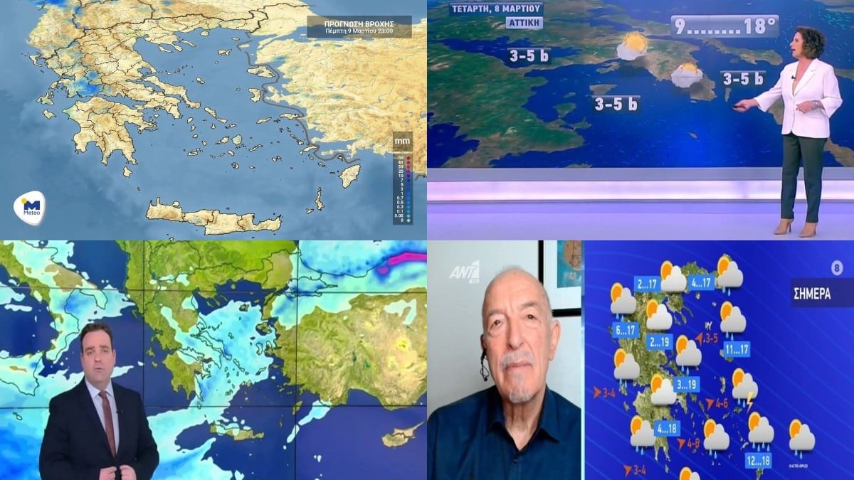 Καιρός σήμερα 9/3: Έως και 20 βαθμούς η θερμοκρασία! “Καμπανάκι” Κλέαρχου Μαρουσάκη, Τάσου Αρνιακού και Χριστίνας Σούζη (Video)