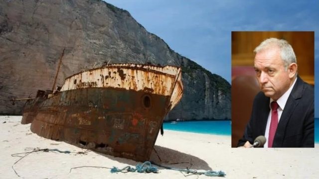 «Βόμβα» Λέκκα για «Ναυάγιο»  στη Ζάκυνθο: «Ακόμη και με σεισμό 3,5 Ρίχτερ μπορεί να έχουμε καταπτώσεις»