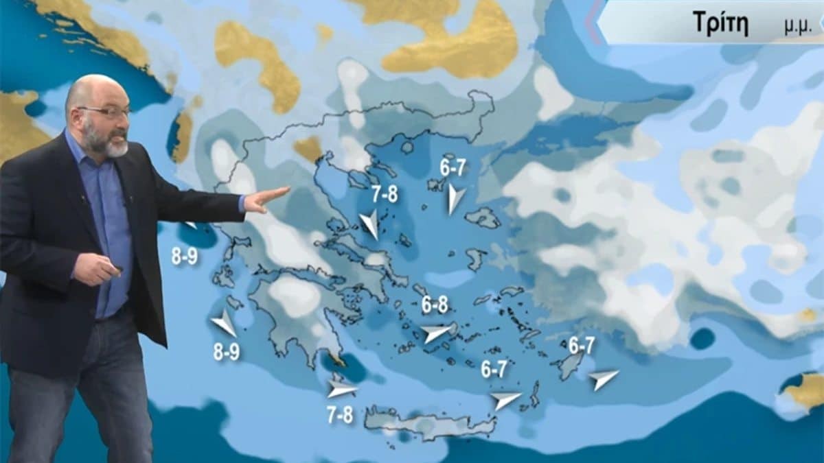 «Λευκός» καταιγισμός από Σάκη Αρναούτογλου: Ποιες περιοχές θα δουν χιόνια – Νέα στοιχεία για την κακοκαιρία