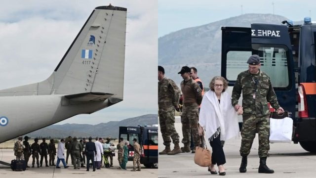 Έφτασαν στην Ελευσίνα οι Έλληνες που απεγκλωβίστηκαν από το Σουδάν – Οι πρώτες εικόνες της διάσωσης (video)