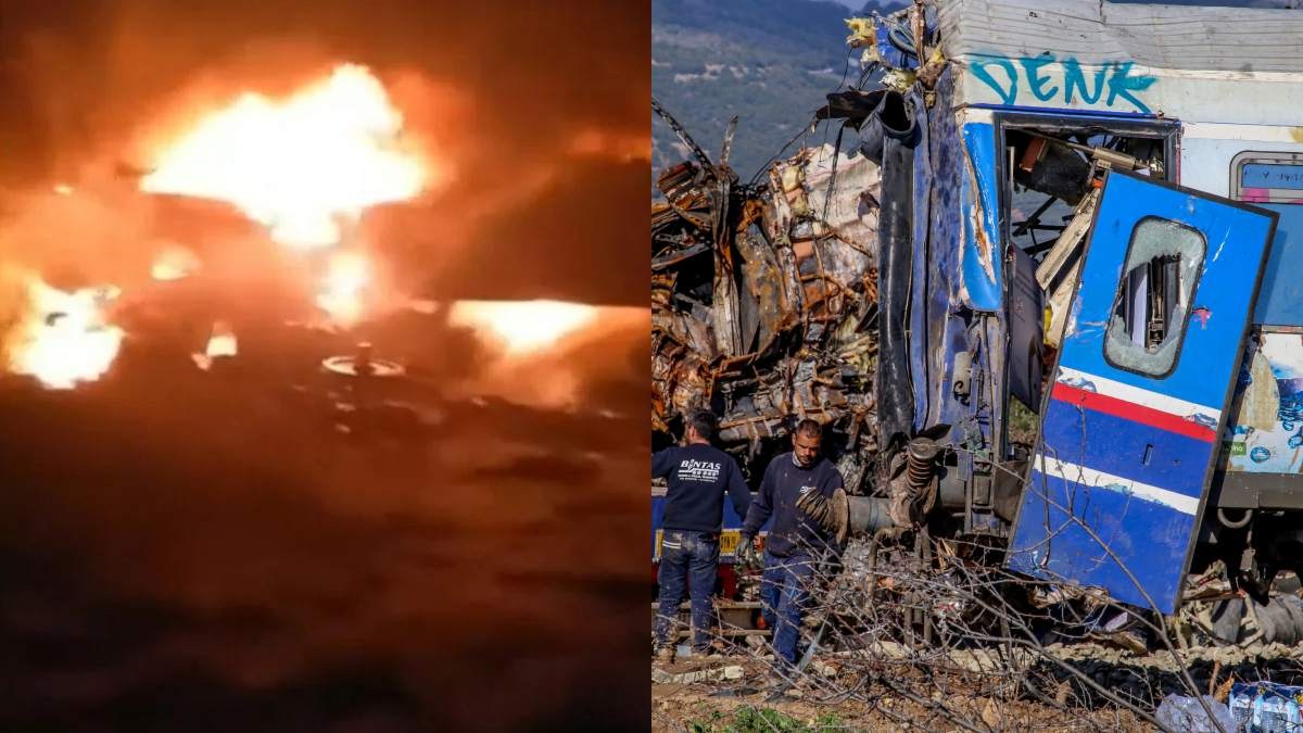 Τέμπη: Νέο βίντεο ντοκουμέντο με τις κινήσεις του σταθμάρχη – Οι πρώτες στιγμές των διασωστών στο σημείο της τραγωδίας (video)