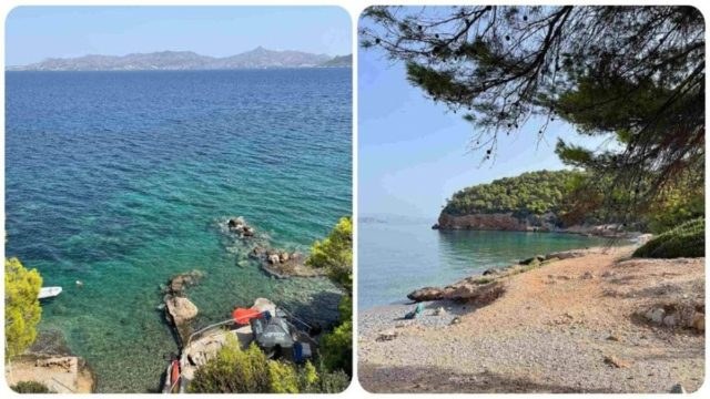 Το νησί του Αργοσαρωνικού με τις παραδεισένιες παραλίες και τα γαλαζοπράσινα νερά, μιάμιση ώρα από Αθήνα