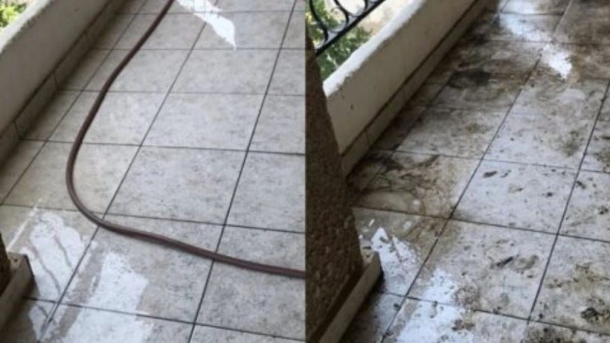 Πλακάκια βεράντας: Καθαρίστε τα από τη σκόνη και τη βροχή με λεμόνι και 1 ακόμα υλικό