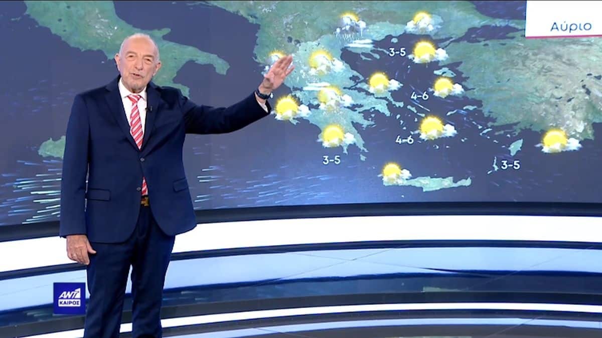 Θερινός «άνεμος» από τον Τάσο Αρνιακό – Που θα «χτυπήσει» ο υδράγυρος 32άρια αύριο (Τρίτη 6/6);