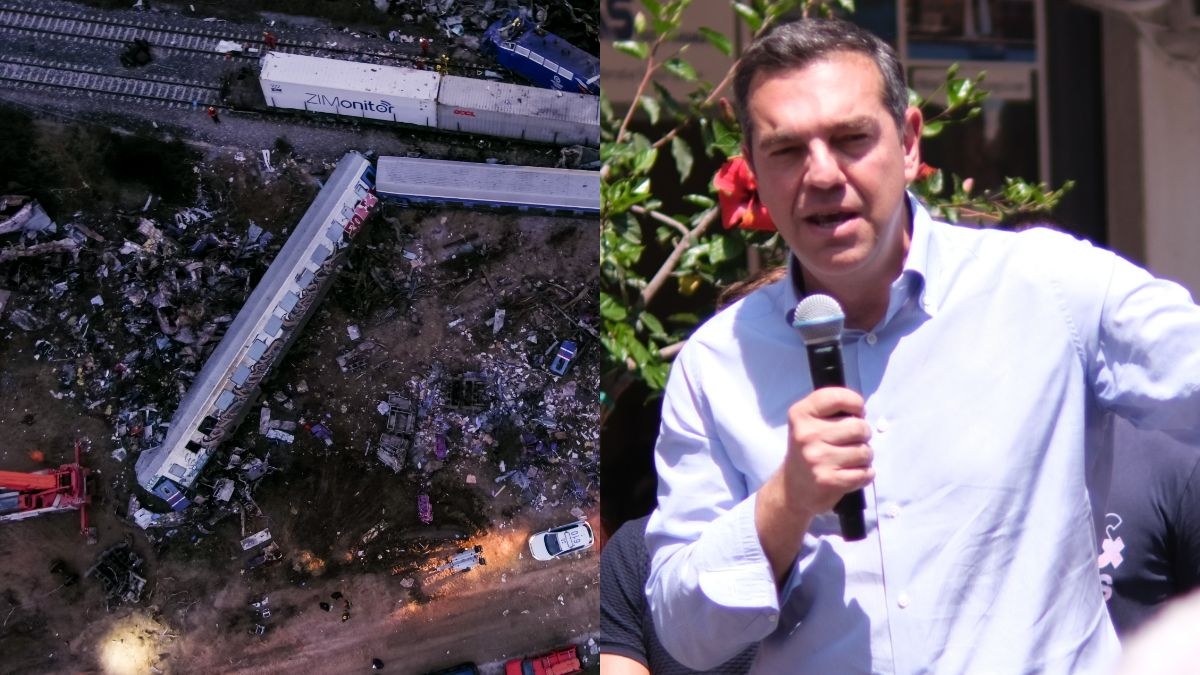 Εκλογές 2023 – Αιχμές Τσίπρα για την τραγωδία στα Τέμπη: «Βρισκόμαστε μπροστά σε μια επιχείρηση απόλυτης συγκάλυψης»
