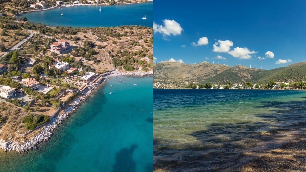 Παραθαλάσσιος «θησαυρός» 2 ώρες από την Αθήνα: Το παραμυθένιο χωριό με την παραλία που δεν θα δεις ποτέ κύμα