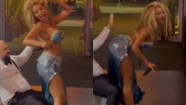 «Έλα αστεράκι γαμπρούλη»: Ξεσήκωσε γαμπρό σε δεξίωση γάμου η Αναστασία Γιούσεφ με το τσιφτετέλι της (video)