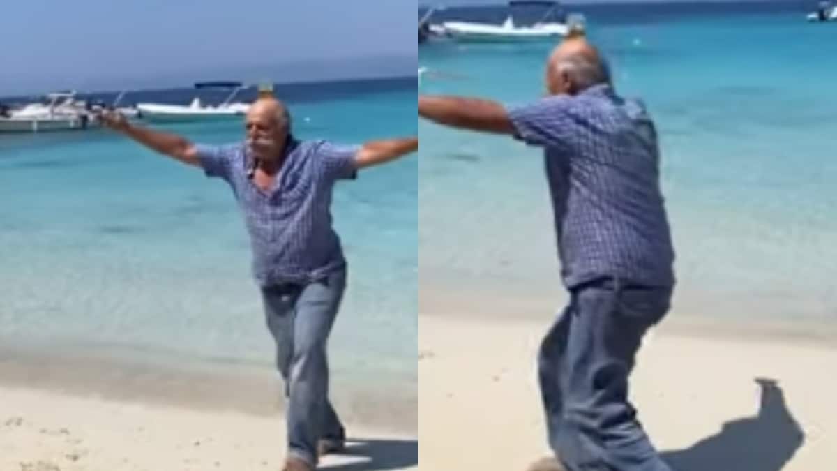Μάγκας ο παππούς: Το λεβέντικο ζεϊμπέκικο 68χρονου στην παραλία που αποθεώθηκε στο Διαδίκτυο (video)