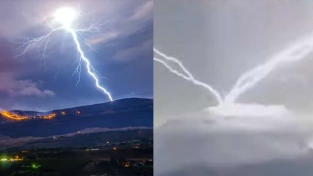 Βιβλικές εικόνες στην Γουατεμάλα με κεραυνούς που «ξεπηδούν» μέσα από ηφαίστειο (video)