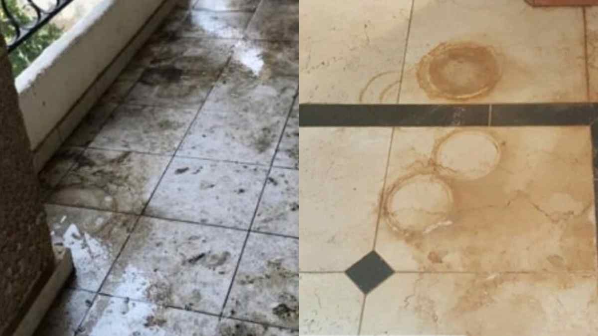 Σκουριά, σημάδια και στάμπες «γιοκ»: Το κόλπο των ειδικών για πεντακάθαρο μπαλκόνι χωρίς λεκέδες