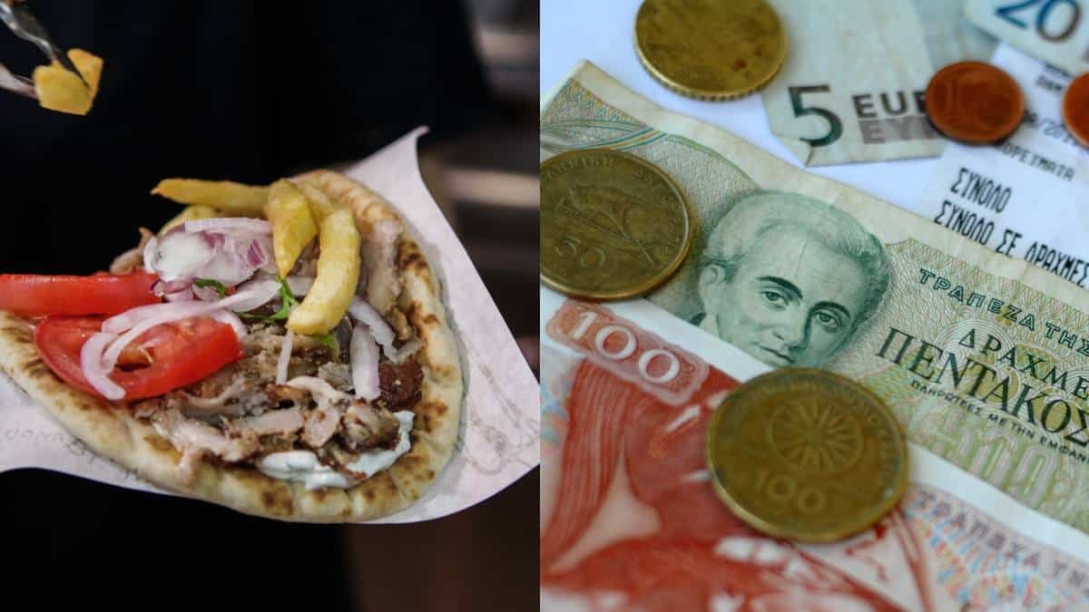 Σουβλάκι 250 δραχμές, τυρόπιτα ένα 100αρικο – Πικρή νοσταλγία για όσα αγόραζες με «ψίχουλα» το 1999