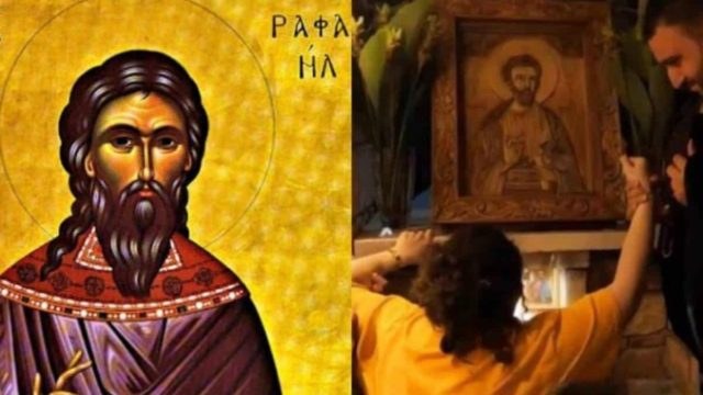 Άγιος Ραφαήλ: Μια απίστευτη ιστορία θεραπείας καρκίνου με μεταστάσεις – «Τον είδε σαν όραμα μπροστά της»