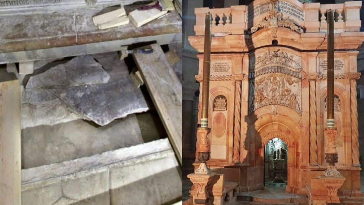 «Μύριζε μύρο παντού, ήμουν ο πρώτος άνθρωπος που μπήκε μέσα»: Ανατριχίλα προκαλεί η μαρτυρία του συντηρητή του Πανάγιου Τάφου