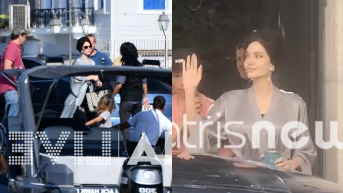 Χολιγουντιανός αέρας στον Πύργο: Έφτασε η Αντζελίνα Τζολί για τα γυρίσματα της ταινίας «Maria» – Αποθεώθηκε από τους ντόπιους(videos-photos)
