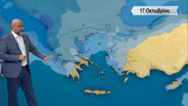 Απρόσμενη μεταβολή από Σάκη Αρναούτογλου: «Έρχονται βροχές από βδομάδα…» – Ο καιρός μέχρι τις 19/10
