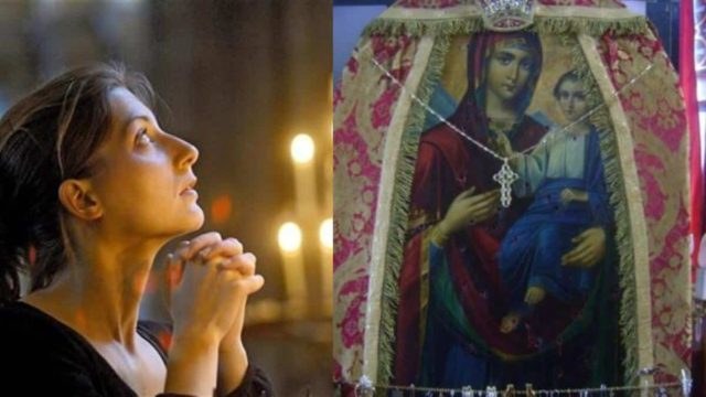Ζήσαμε το μέγα θαύμα: Η εικόνα της Παναγίας που δέχτηκε 55 σφαίρες και το πρόσωπό Της έμεινε αλώβητο!