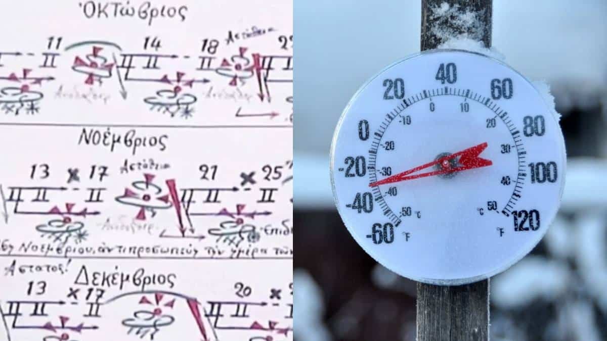 «Μπλέντερ» βαρυχειμωνιάς από τα Μερομήνια: «Από τις βροχές στο ένα μέτρο χιόνι – SOS για τις πρώτες μέρες του 2024»
