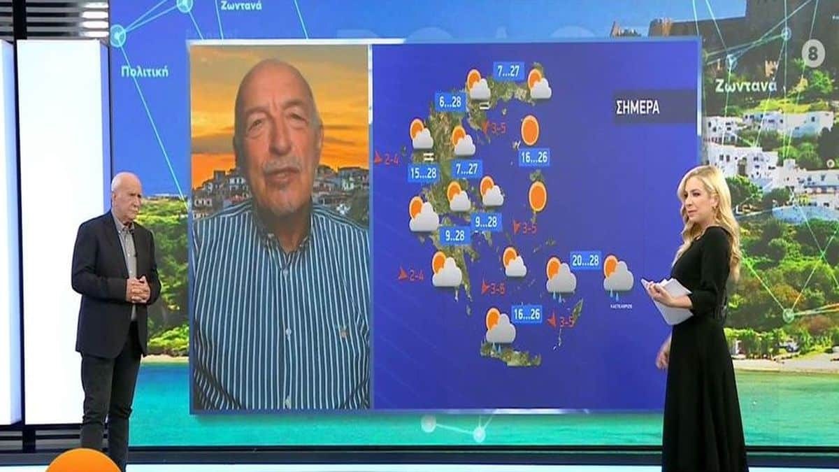 Τάσος Αρνιακός: «Στους 8 βαθμούς στην Αθήνα» – Απίστευτη αλλαγή του καιρού!