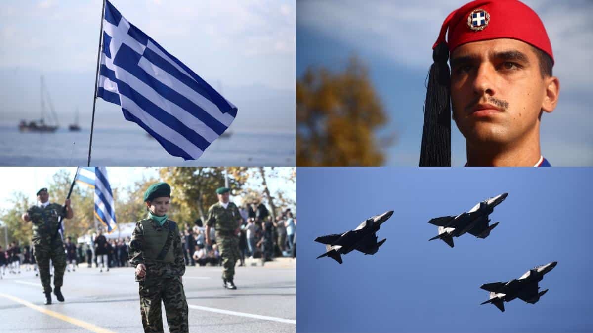 Θεσσαλονίκη: Οι δυνατότερες στιγμές από την στρατιωτική παρέλαση για την Επέτειο της 28ης Οκτωβρίου και τα Rafale που «έσκισαν» τον μακεδονικό ουρανό – «Η πατρίδα σας ευγνωμονεί, Χρόνια Πολλά!»