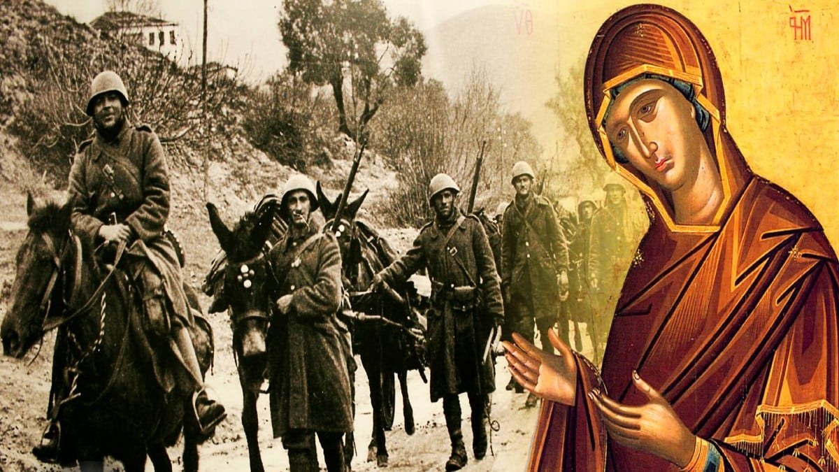 Συγκλονίζουν τα θαύματα της Θεοτόκου: Ο Ελληνικός Στρατός έβλεπε παντού οράματα με την Παναγία στο μέτωπο το 1940 – Το γράμμα στρατιώτη που τα αποδεικνύει όλα!